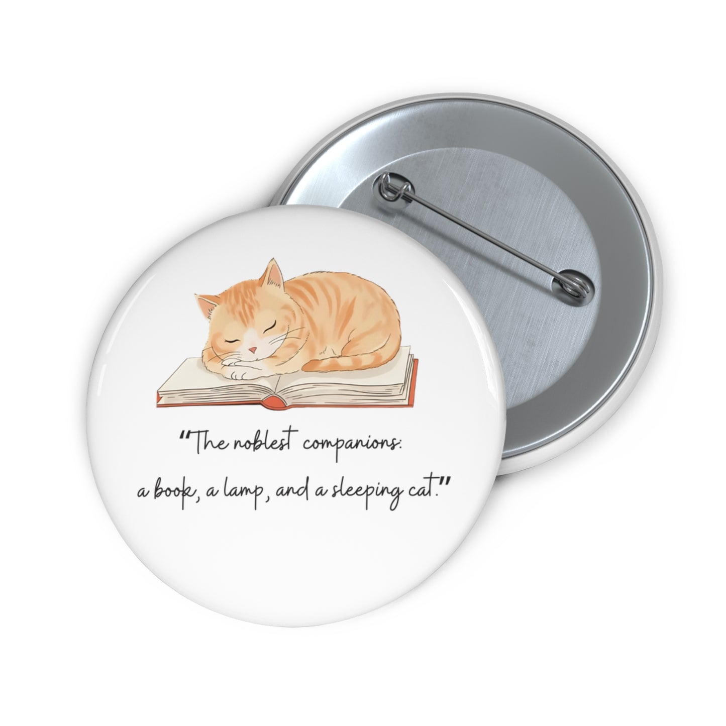 Sleeping cat Pin