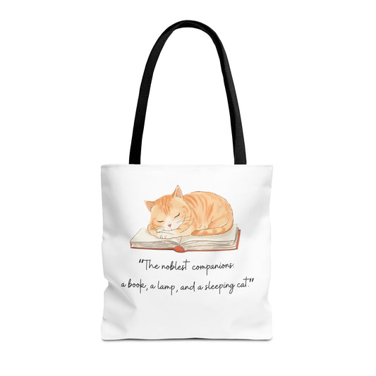 Sleeping cat Tote Bag