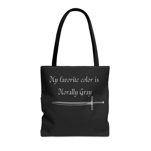 Morally Gray Tote Bag