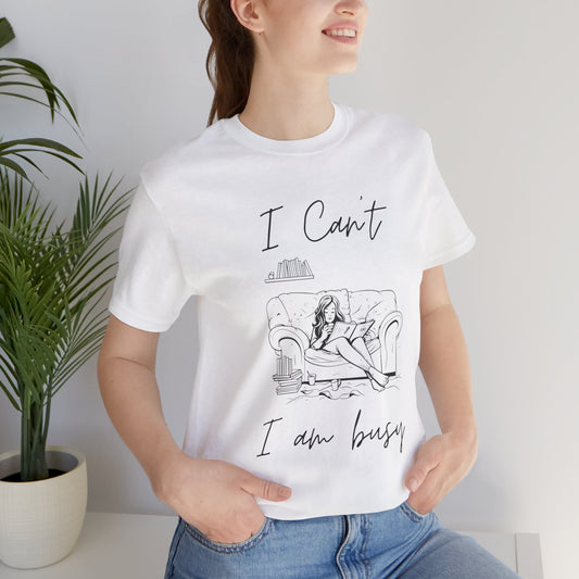 I can't I am busy