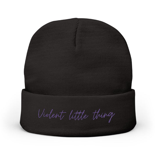 Violent little thing Knit Beanie