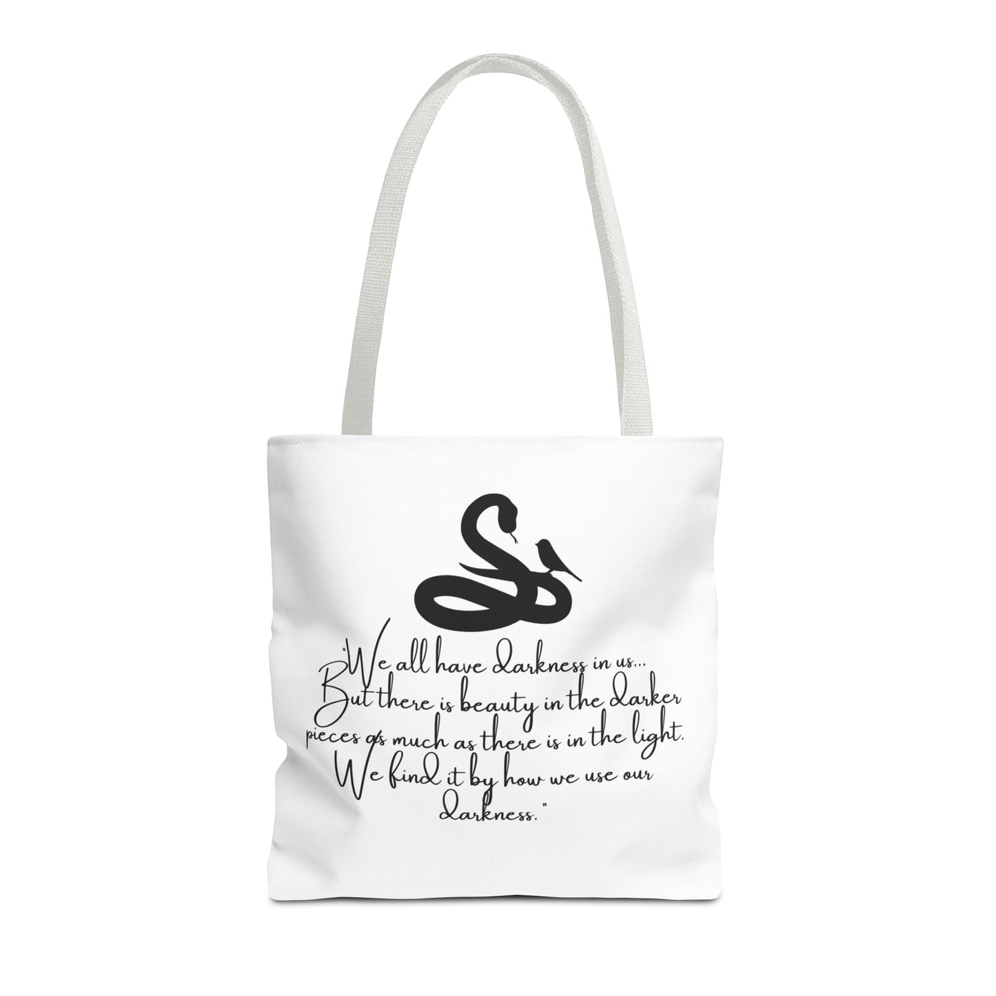 We all have darkness in us Tote bag